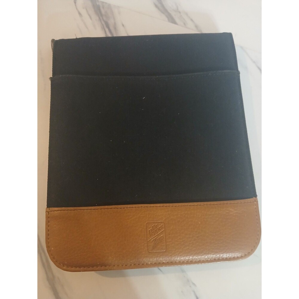 Tech Portfolio/Tablet Case Black And Tan Dr.Pepper Logo